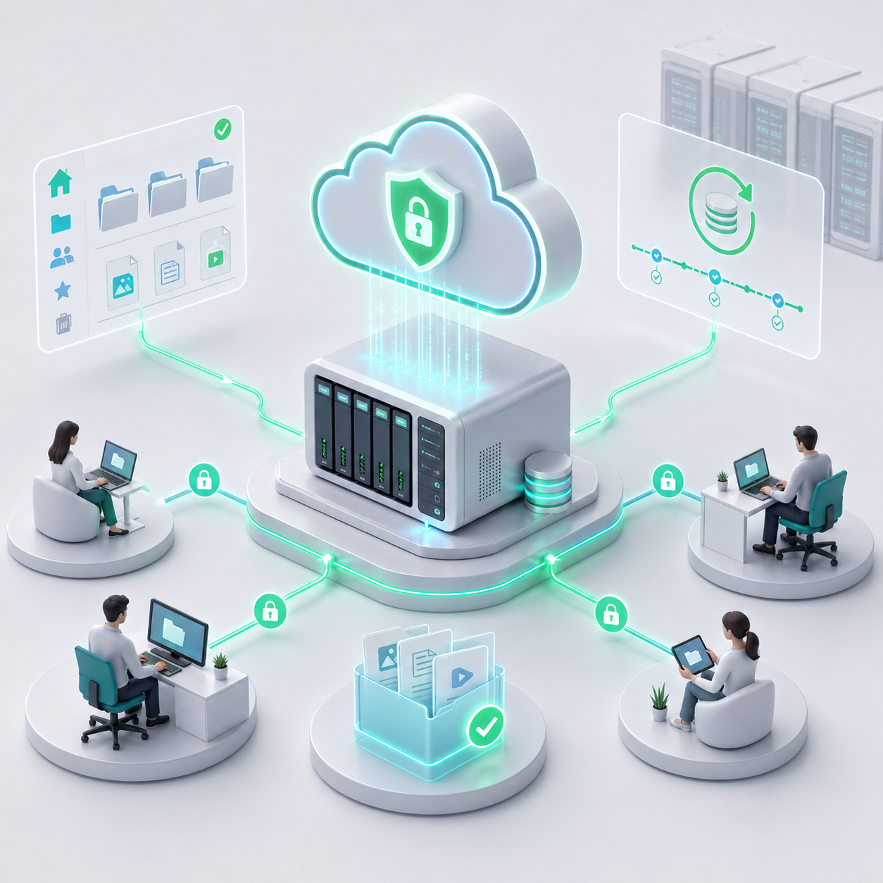 NAS Private Cloud Storage